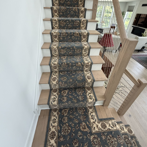 Oriental stair runner from Arrow Floors